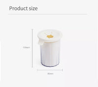 HKM-2323645 Portable Pet Foot Washer Cup with Soft Silicone Bristles for Effective Cleaning