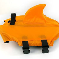 HKM-2324157 Shark Fin Pet Life Jacket for Dogs - Blue & Orange, Multiple Sizes (XS to XXL)