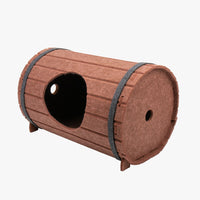 HKM-2325821 Assembled Wine Barrel Pet Bed with Felt Board for Cats