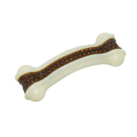 HKM-2326589 Durable Foodie-Bone Cowhide & Nylon PU Toy for All Dog Types