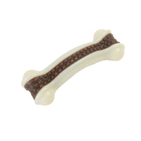 HKM-2326589 Durable Foodie-Bone Cowhide & Nylon PU Toy for All Dog Types