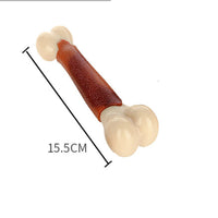 HKM-2326589 Durable Foodie-Bone Cowhide & Nylon PU Toy for All Dog Types