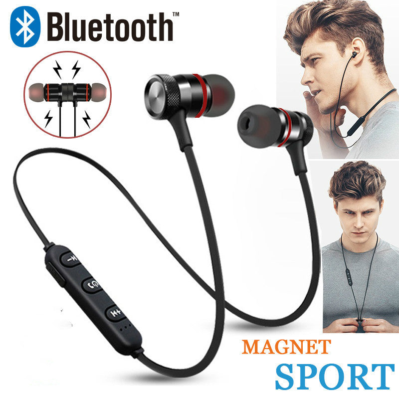 HKM-232659 Wireless Magnetic Bluetooth Headset with Stereo Sound and Call Function - TWS Ear XT6