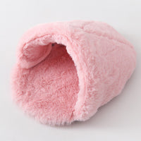 HKM-2331581 Small Pet Nest Cushion for Hamsters, Hedgehogs, Chinchillas, and Guinea Pigs - Soft Rabbit Velvet with Non-Slip Bottom