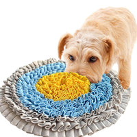 HKM-2332349 Pet Educational Smelling Pad Training Blanket - Gray Flannel, Anti-Slip Design, Easy to Clean