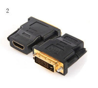 HKM-233299 DVI to HDMI Adapter with Audio, Male-Female Connection for High-Quality Display
