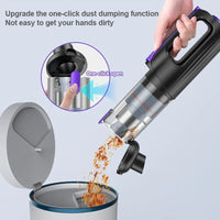 HKM-233363 Compact Handheld Wet/Dry Car Vacuum Cleaner for Efficient Home and Auto Cleaning