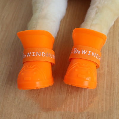 HKM-2334141 Waterproof Non-Slip Pet Boots with Soft Bottom – Available in Multiple Colors and Sizes