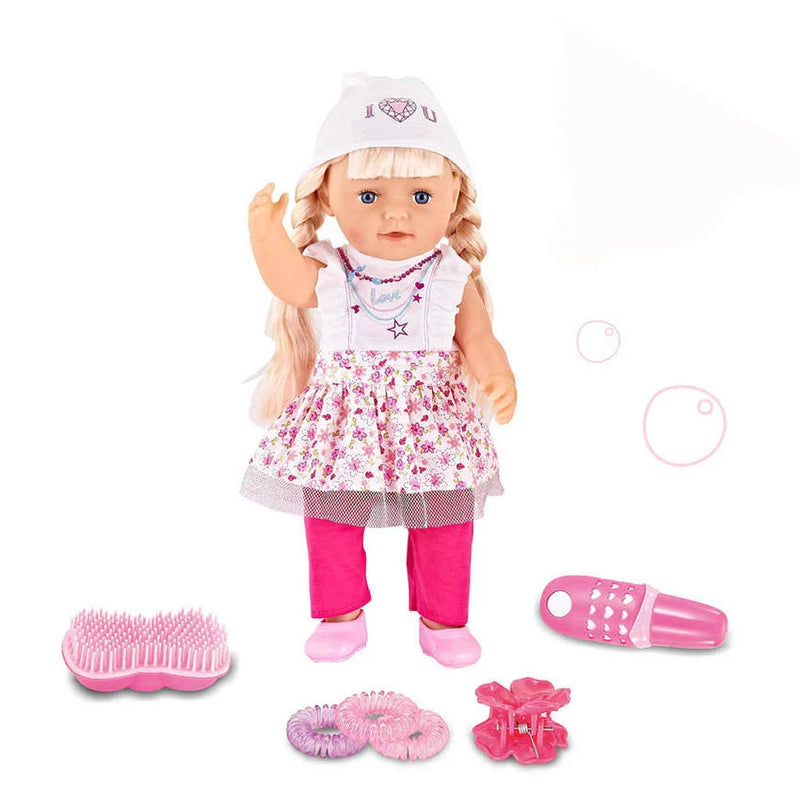 HKM-233427 Reborn Baby Doll Kit - Soft Silicone Mold for DIY Crafting, Educational and Play Fun for Ages 2-7