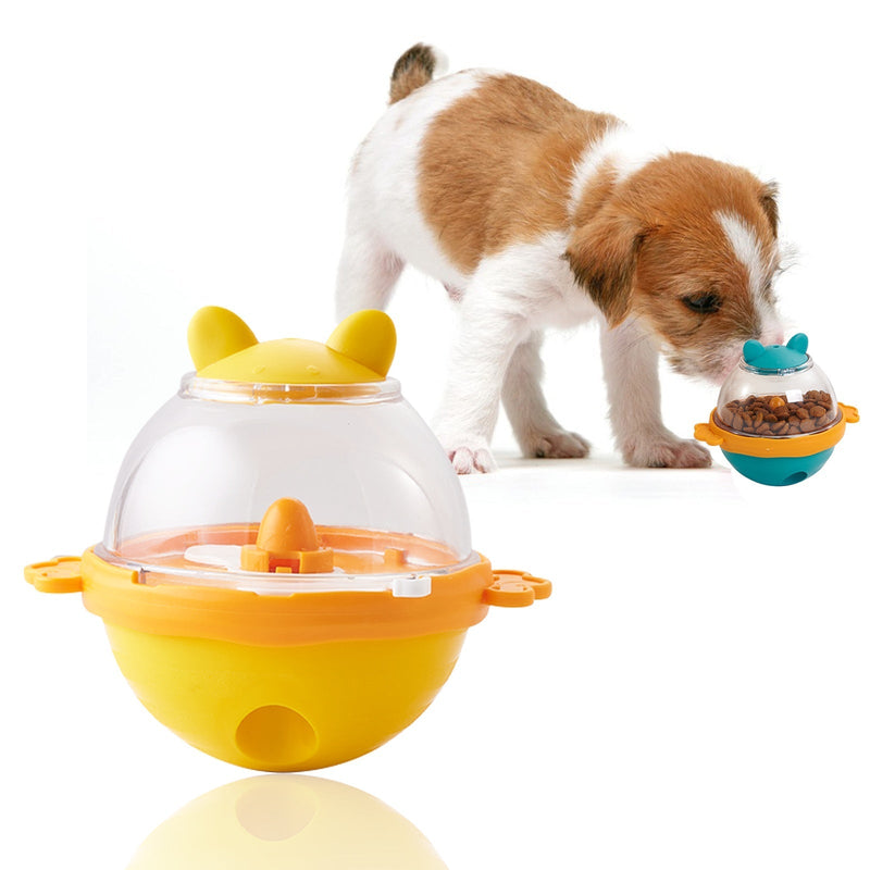 HKM-2334781 Interactive Dog & Cat Treat Dispenser Puzzle Ball for Medium to Large Breeds