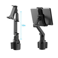HKM-233491 Universal Car Tablet and Mobile Phone Holder for Cup Holders