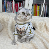 HKM-2335293 Cat Tie Collar and T-shirt Set with Headgear - Multiple Character Options