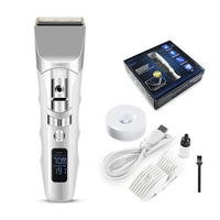 HKM-233683 Rechargeable LCD Display Hair Clipper with Five-Speed Control and Fine Adjustment