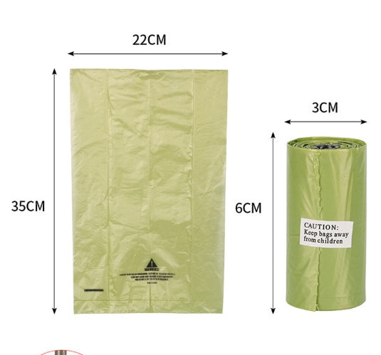 HKM-2339517 Portable Pet Waste Bags - Eco-Friendly EPI Material, 22x35cm, Convenient Disposal Solution