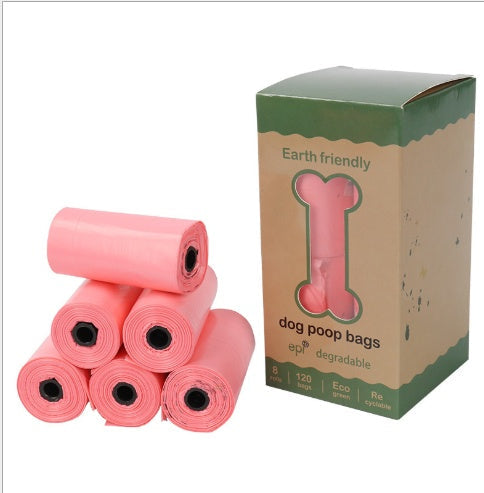 HKM-2339517 Portable Pet Waste Bags - Eco-Friendly EPI Material, 22x35cm, Convenient Disposal Solution