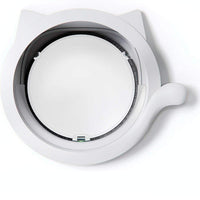 HKM-234131 Intelligent Control Cat Door - ABS Material, Available in White and Black