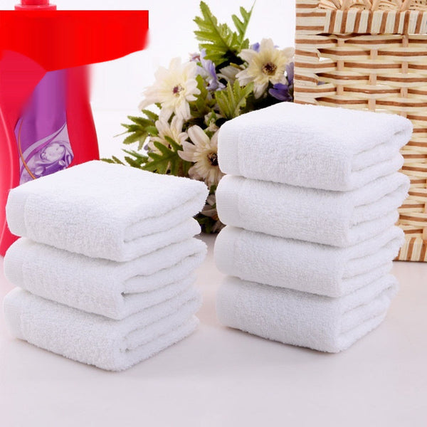 HKM-234195 Pure Cotton Kindergarten Square Towel - Highly Absorbent Hand Towel for Kids, Soft and Durable, Available in Multiple Colors