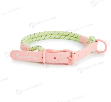 HKM-2342845 Solid Color PVC Dog Leash with Hand Holding Rope in Dark Red, Purple, Yellow, and Taoyao Green
