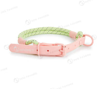 HKM-2342845 Solid Color PVC Dog Leash with Hand Holding Rope in Dark Red, Purple, Yellow, and Taoyao Green