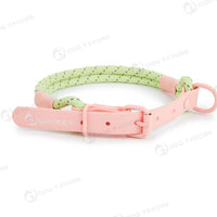 HKM-2342845 Solid Color PVC Dog Leash with Hand Holding Rope in Dark Red, Purple, Yellow, and Taoyao Green