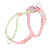 HKM-2342845 Solid Color PVC Dog Leash with Hand Holding Rope in Dark Red, Purple, Yellow, and Taoyao Green