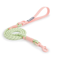 HKM-2342845 Solid Color PVC Dog Leash with Hand Holding Rope in Dark Red, Purple, Yellow, and Taoyao Green