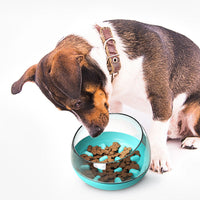 HKM-2343229 Slow Feed Space Capsule Dog Bowl for Healthy Chewing - Non-Slip Design