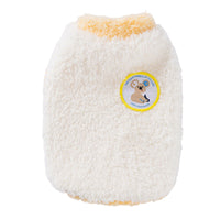 HKM-2347581 Cozy Two-Legged Fleece Coat for Small Dogs and Cats with Koala Patch