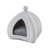HKM-234771 Cozy Washable Cat Bed & Dog Tent with Soft Cushion for Small Pets - Multiple Sizes Available