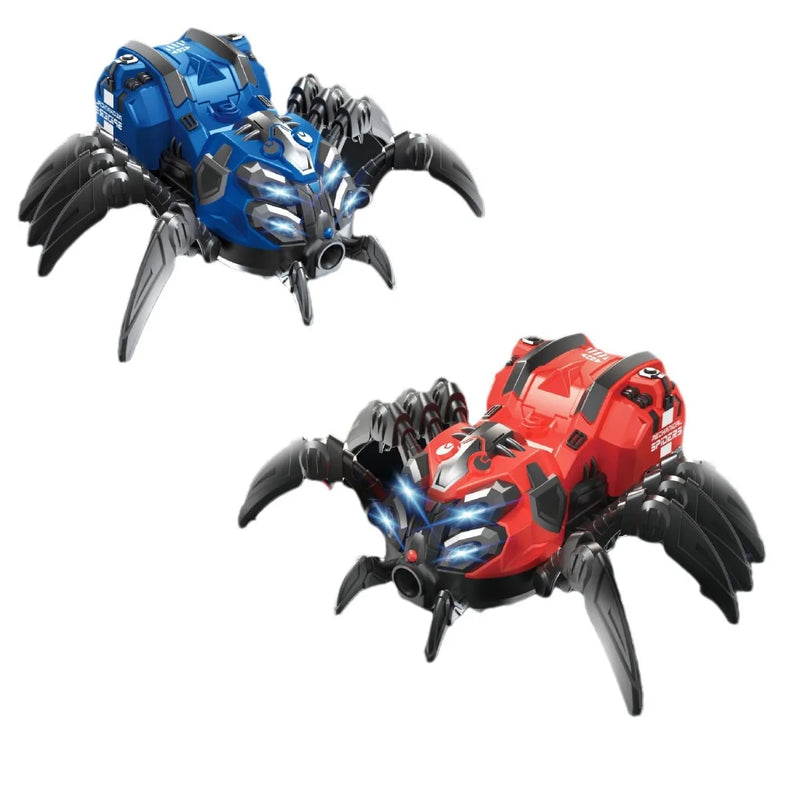 HKM-234771 Remote Control Dancing Honey Bee and Spider Toy with Light and Sound, Mist Spray Function