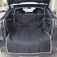 HKM-2347837 Large Dog Car Mat for Rear Seat and Trunk - Soft Cloth Cushion for Pet Travel