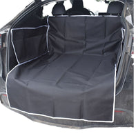 HKM-2347837 Large Dog Car Mat for Rear Seat and Trunk - Soft Cloth Cushion for Pet Travel