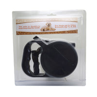 HKM-2348605 Automatic Retractable Dog Leash - 8m Nylon, Black, Durable Pet Supply