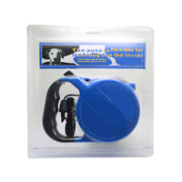 HKM-2348605 Automatic Retractable Dog Leash - 8m Nylon, Black, Durable Pet Supply