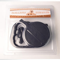 HKM-2348605 Automatic Retractable Dog Leash - 8m Nylon, Black, Durable Pet Supply