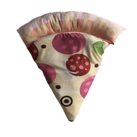 HKM-2348861 Cozy Pizza Pet Sleeping Bag for Cats and Dogs - Four Seasons - 90cm x 80cm