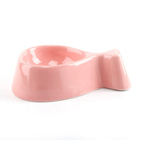 HKM-2348989 Ceramic Fish-Shaped Bowl with Sturdy Wooden Stand for Tea Drinking
