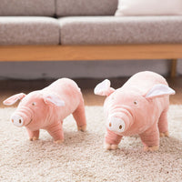 HKM-2349629 Sleeping Pig Plush Toy - Various Sizes Available