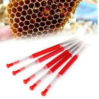 HKM-2351037 Brown Plastic Yuwang Cup for Bee Breeding - Pack of Essential Yuwang Tools