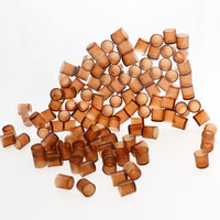 HKM-2351037 Brown Plastic Yuwang Cup for Bee Breeding - Pack of Essential Yuwang Tools