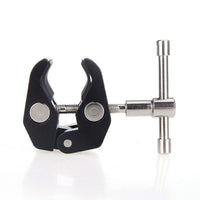 HKM-235155 Versatile Large Crab Clamp for Video Lights and Accessories, Min Diameter 1 cm to Max Opening 5 cm