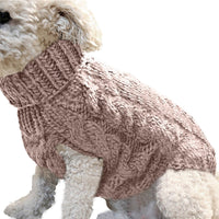 HKM-2352957 Winter Warm Acrylic Dog Sweater for Pets in Various Colors and Sizes