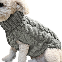 HKM-2352957 Winter Warm Acrylic Dog Sweater for Pets in Various Colors and Sizes