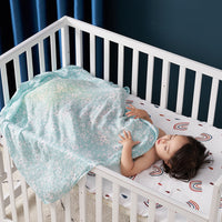 HKM-235347 Bamboo Cotton Newborn Baby Blanket and Bath Towel - Soft, Lightweight, Animal and Cartoon Patterns