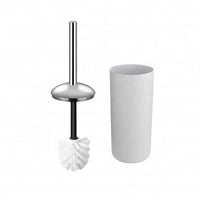 HKM-235347 Modern Black, White, Gray, and Brown Bathroom Accessories Set - 6 Pieces