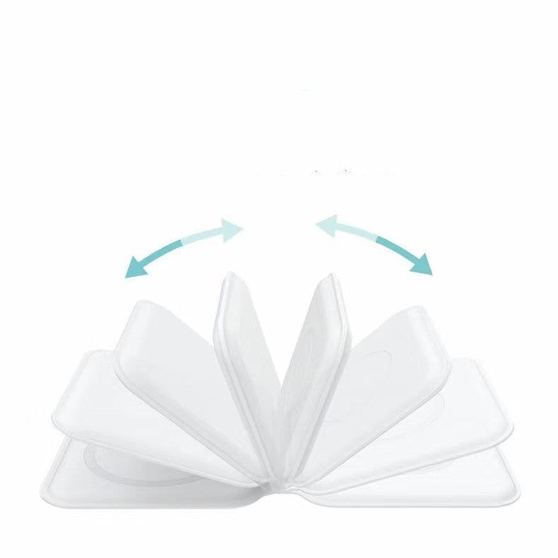 HKM-235411 Folding Dual Wireless Charger with MagSafe Compatibility for iPhone, Apple Watch, and Headphones