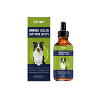 HKM-2354621 Dog Immune Health Support Drops with Olive Leaf, Echinacea, Cranberry & Oregano Extracts