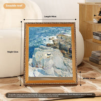 HKM-2354749 Retro Cat Scratch Board Toy with Unique Vintage Photo Frame Designs