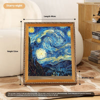 HKM-2354749 Retro Cat Scratch Board Toy with Unique Vintage Photo Frame Designs