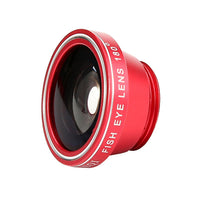 HKM-235475 Mini Clip-On Camera Lens for Mobile Phones - Wide Angle and Macro Options